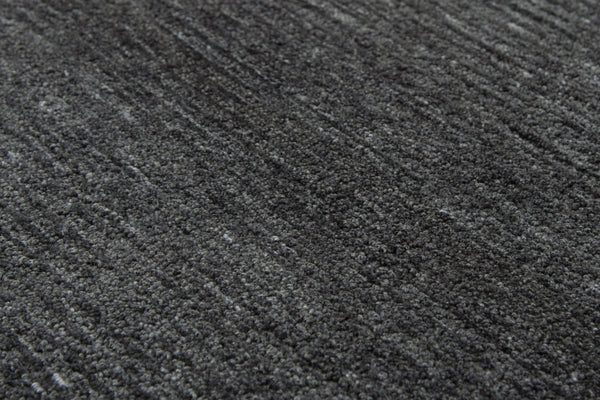 Alora Decor Luna Hand‑Tufted Charcoal Gray Rug—Eco-Friendly 100% Recycled Polyester, Water‑Resistant, High‑Traffic Performance 5' x 7'6" LNALNA10300160576