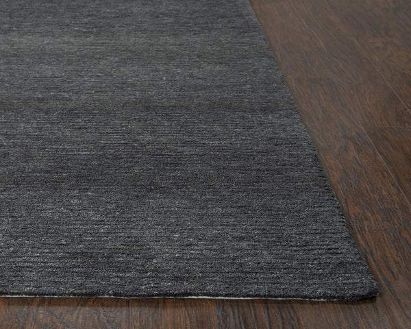 Alora Decor Luna Hand‑Tufted Charcoal Gray Rug—Eco-Friendly 100% Recycled Polyester, Water‑Resistant, High‑Traffic Performance 5' x 7'6" LNALNA10300160576