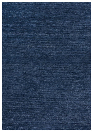 Alora Decor Luna Navy Hand-Tufted Recycled Polyester Rug — Water-Resistant, Textured Loop-And-Cut Pile For High-Traffic Spaces 7'6" x 9'6" LNALNA10400097696