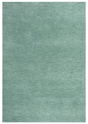 Alora Decor Luna Hand‑Tufted Aqua Teal Rug — Sustainable 100% Recycled Polyester, Water‑Resistant, Soft Textured Comfort For Casual Spaces 5' x 7'6" LNALNA105AA000576