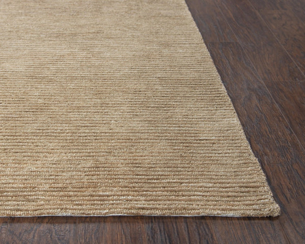 Alora Decor Luna Eco-Friendly Beige Hand-Tufted High-Performance Rug, Water-Resistant, Plush Durable Texture 5' x 7'6" LNALNA10600040576