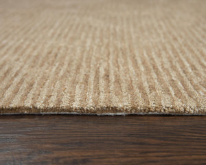 Alora Decor Luna Eco-Friendly Beige Hand-Tufted High-Performance Rug, Water-Resistant, Plush Durable Texture 5' x 7'6" LNALNA10600040576
