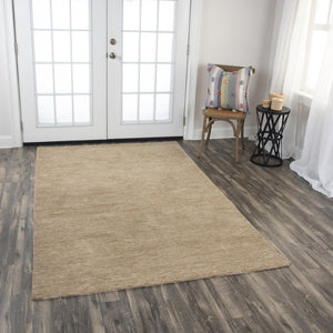 Alora Decor Luna Eco-Friendly Beige Hand-Tufted High-Performance Rug, Water-Resistant, Plush Durable Texture 5' x 7'6" LNALNA10600040576