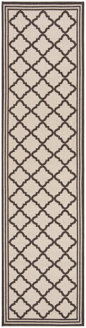 Safavieh Linden 2'2" X 8' Natural/Brown Runner Rug - Elegant Lattice Design, Durable, Soft, Oeko-tex Certified Natural ,Brown 100% Polypropylene Pile Lnd121b-28