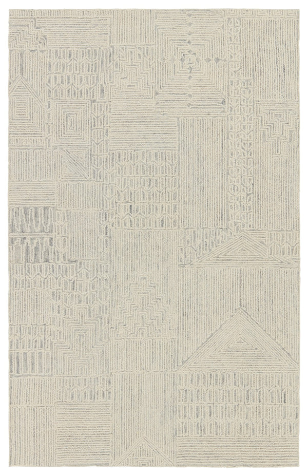 Jaipur Living Lineage Karim Modern Moroccan Handmade Indoor Rug Cream 10'x14'