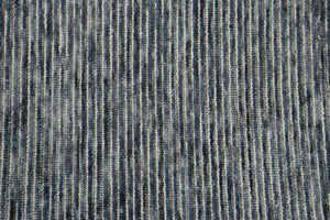Alora Decor Laine Hand-Tufted Blue And Beige Striped Wool Rug — Coastal Casual Texture For Living Spaces 8'6" x 11'6" LNELNE10100098611