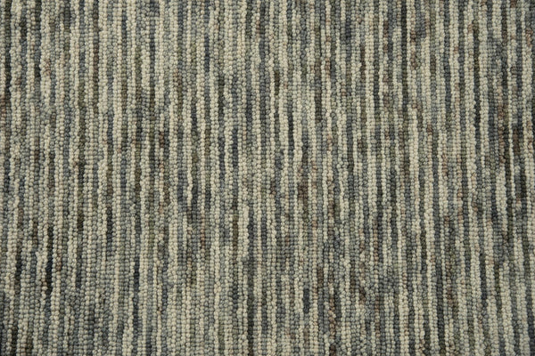 Alora Decor Laine Hand-Tufted Wool Rug With Subtle Gray-Beige Stripes, Soft Space-Dyed Texture, Durable Craftsmanship 8'6" x 11'6" LNELNE10200338611
