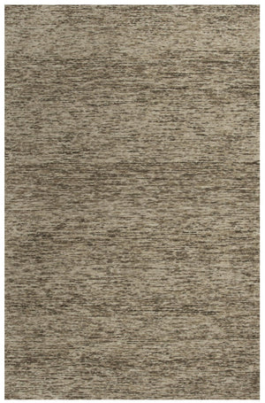 Alora Decor Laine Hand-Tufted Wool Rug In Brown Beige Stripes — Plush 100% Space-Dyed Wool, Casual Comfort, India-Crafted 7'6" x 9'6" LNELNE10300127696