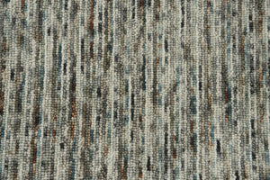 Alora Decor Laine Hand-Tufted 100% Space-Dyed Wool Rug With Neutral Striped Palette For Durable Casual Comfort 8'6" x 11'6" LNELNE10400548611
