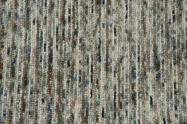 Alora Decor Laine Hand-Tufted 100% Space-Dyed Wool Rug With Neutral Striped Palette For Durable Casual Comfort 8'6" x 11'6" LNELNE10400548611
