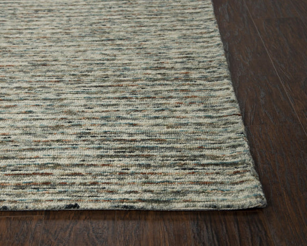 Alora Decor Laine Hand-Tufted 100% Space-Dyed Wool Rug With Neutral Striped Palette For Durable Casual Comfort 8'6" x 11'6" LNELNE10400548611