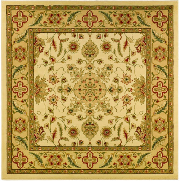 Safavieh Lyndhurst Elegant Area Rug From Turkey – Soft, Timeless Design For Any Home Decor Or Space Ivory ,Tan Polypropylene Pile Lnh211a-6r