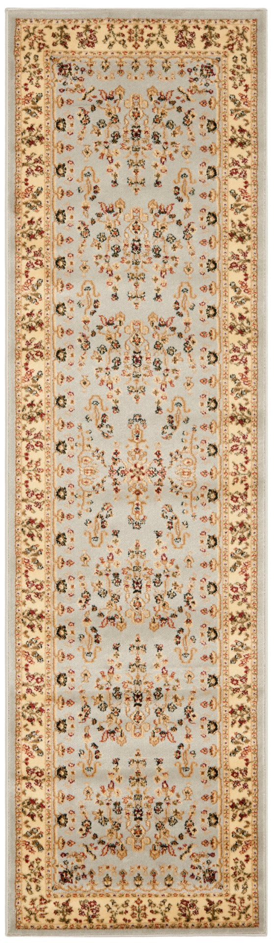 Safavieh Lnh331 Power Loomed Rug Grey / Beige 2'-3" x 8'