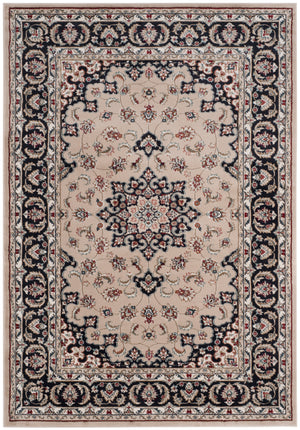 Safavieh Lyndhurst Traditional Turkish Runner Rug - Elegant Design, Durable Construction, Timeless Style For Home Cream ,Anthracite Polypropylene Pile Lnh336k-210
