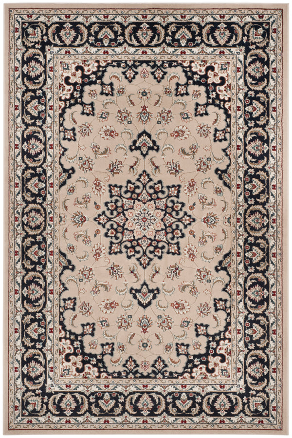 Safavieh Lyndhurst Traditional Turkish Runner Rug - Elegant Design, Durable Construction, Timeless Style For Home Cream ,Anthracite Polypropylene Pile Lnh336k-210