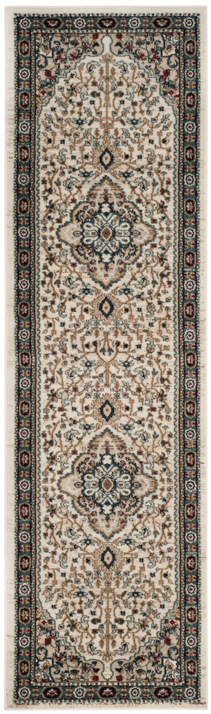Safavieh Lyndhurst Traditional Turkish Area Rug - Timeless Elegance For Luxurious Living Spaces In Cream Beige Cream ,Beige Polypropylene Pile Lnh338b-1115