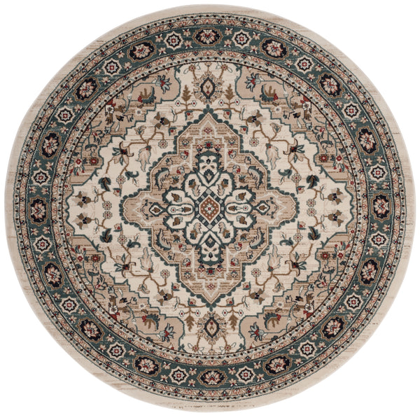 Safavieh Lyndhurst Traditional Turkish Area Rug - Timeless Elegance For Luxurious Living Spaces In Cream Beige Cream ,Beige Polypropylene Pile Lnh338b-1115