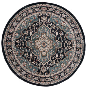 Safavieh Lyndhurst Traditional Turkish Area Rug - Timeless Elegance For Luxurious Living Spaces In Cream Beige Anthracite ,Teal Polypropylene Pile Lnh338c-10