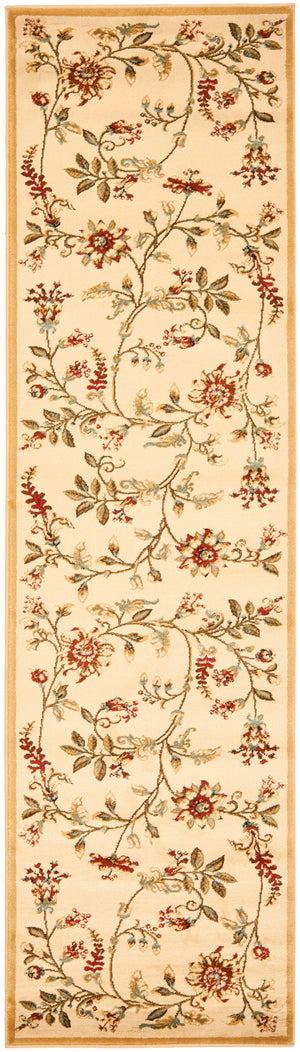 Safavieh Lyndhurst Exquisite Floral Area Rug – Luxurious Comfort, Durable Design, Perfect For Any Decor Ivory ,Multi Polypropylene Lnh552-1291-10