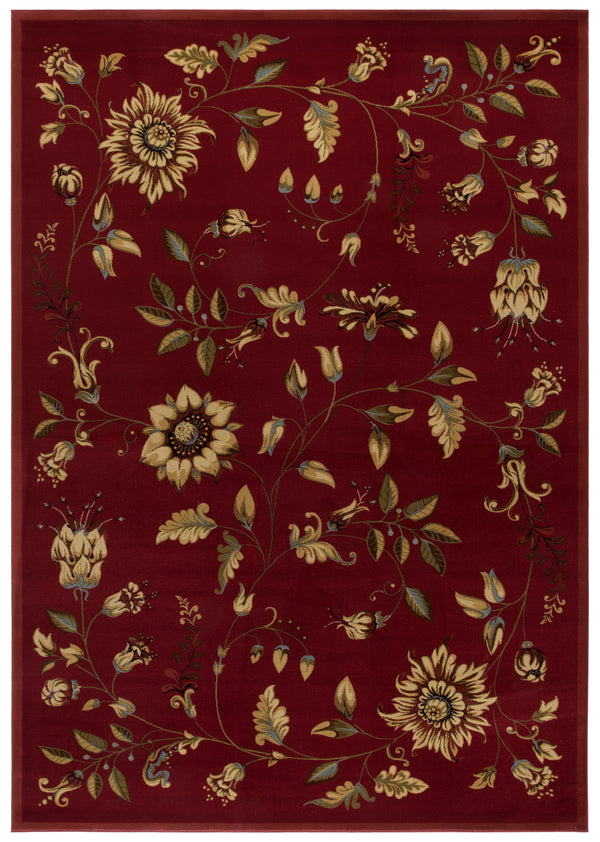 Safavieh Lyndhurst Exquisite Floral Area Rug – Luxurious Comfort, Durable Design, Perfect For Any Decor Ivory ,Multi Polypropylene Lnh552-1291-10
