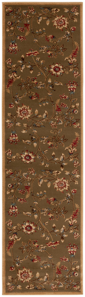 Safavieh Lyndhurst Exquisite Floral Area Rug – Luxurious Comfort, Durable Design, Perfect For Any Decor Ivory ,Multi Polypropylene Lnh552-1291-10