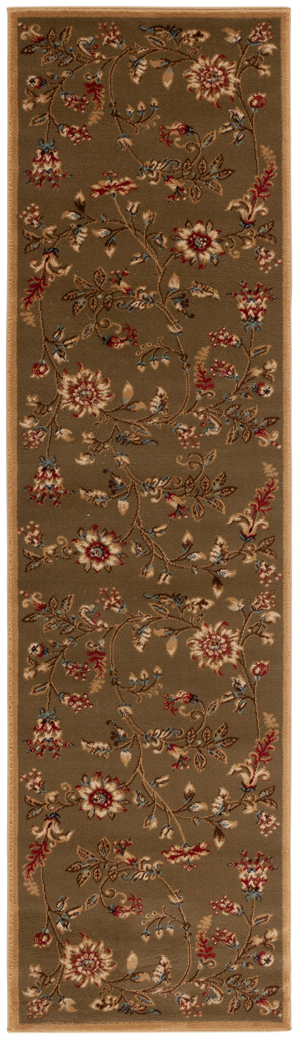 Safavieh Lyndhurst Exquisite Floral Area Rug – Luxurious Comfort, Durable Design, Perfect For Any Decor Ivory ,Multi Polypropylene Lnh552-1291-10