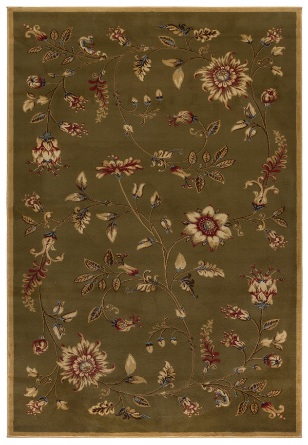 Safavieh Lyndhurst Exquisite Floral Area Rug – Luxurious Comfort, Durable Design, Perfect For Any Decor Ivory ,Multi Polypropylene Lnh552-1291-10