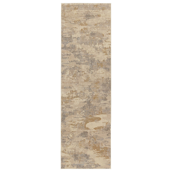 Jaipur Living Kevin O'brien Cumulus Abstract Cloud Motif Polyester Viscose Blend Living Room Rug 2'6"X8' RUG151120