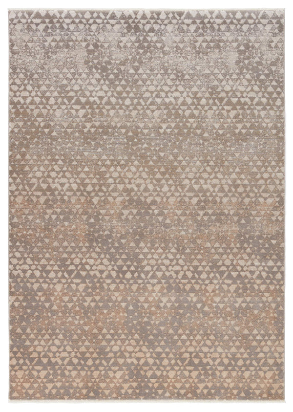 Jaipur Living Kevin O'brien Jaipur Living Sierra Geometric Neutral Polyester Viscose Large Area Rug Taupe 9'6"X12'6" RUG151126