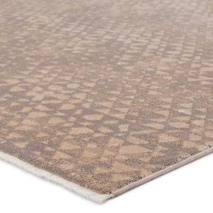Jaipur Living Kevin O'brien Jaipur Living Sierra Geometric Neutral Polyester Viscose Large Area Rug Taupe 9'6"X12'6" RUG151126