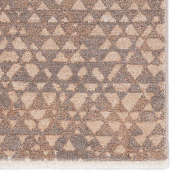 Jaipur Living Kevin O'brien Jaipur Living Sierra Geometric Neutral Polyester Viscose Large Area Rug Taupe 9'6"X12'6" RUG151126