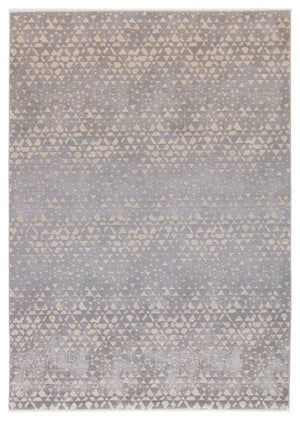 Jaipur Living Kevin O'brien Jaipur Living Sierra Geometric Neutral Polyester Viscose Large Area Rug Gray 9'6"X12'6" RUG151131