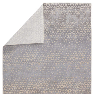 Jaipur Living Kevin O'brien Jaipur Living Sierra Geometric Neutral Polyester Viscose Large Area Rug Gray 2'6"X8' RUG151130