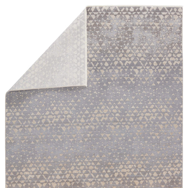 Jaipur Living Kevin O'brien Jaipur Living Sierra Geometric Neutral Polyester Viscose Large Area Rug Gray 2'6"X8' RUG151130