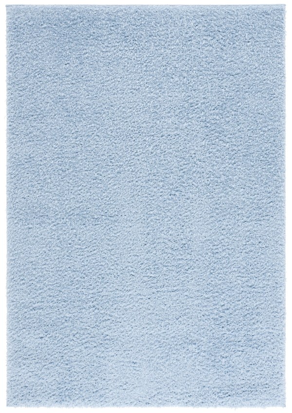 Safavieh Lindsay Shag Area Rug - Plush, Durable, And Stylish For Any Space - Turkish Craftsmanship And Elegance Aqua Polyester Lns560j-3