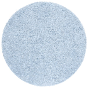 Safavieh Lindsay Shag Area Rug - Plush, Durable, And Stylish For Any Space - Turkish Craftsmanship And Elegance Aqua Polyester Lns560j-3