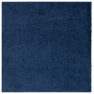 Safavieh Lindsay Shag Area Rug - Plush, Durable, And Stylish For Any Space - Turkish Craftsmanship And Elegance Navy Polyester Lns560n-6