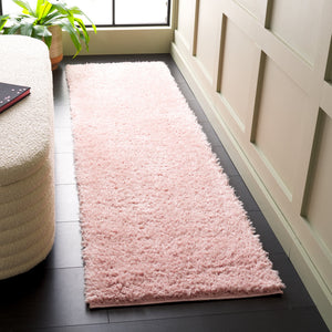 Safavieh Lindsay Plush Pink Shag Rug - 1.875" Pile, Durable Stain-Resistant Power-Loomed Accent Rug Crafted In Turkey 6'-0" x 9'-0" LNS560U-6