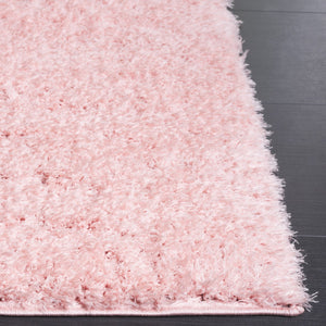Safavieh Lindsay Shag 560 LNS560 Power Loomed Shag & Flokati Rug Pink LNS560U-7SQ