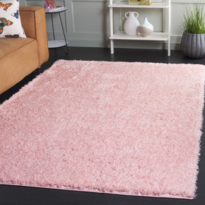 Safavieh Lindsay Shag 560 LNS560 Power Loomed Shag & Flokati Rug Pink LNS560U-7SQ