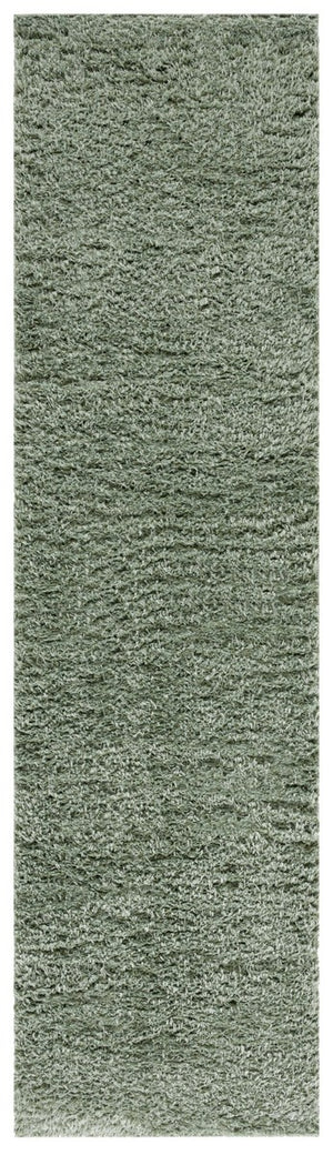 Safavieh Lindsay Shag 560 LNS560 Power Loomed Shag & Flokati Rug Green LNS560Y-7SQ