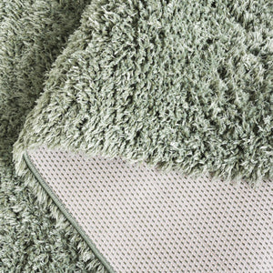 Safavieh Lindsay Shag Area Rug - Plush, Durable, And Stylish For Any Space - Turkish Craftsmanship And Elegance Green Polyester Lns560y-3