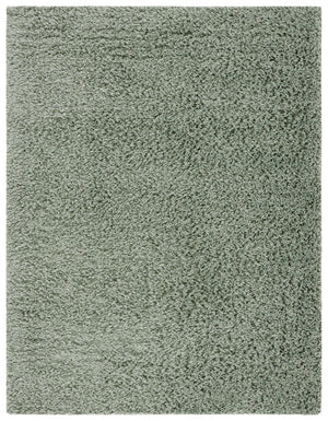 Safavieh Lindsay Shag 560 LNS560 Power Loomed Shag & Flokati Rug Green LNS560Y-7SQ