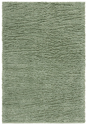 Safavieh Lindsay Plush Flokati-Inspired Shag Runner In Green — Luxurious 1.9" Pile, Durable Polyester, Hallway Rug 2'-2" x 7'-0" LNS560Y-27