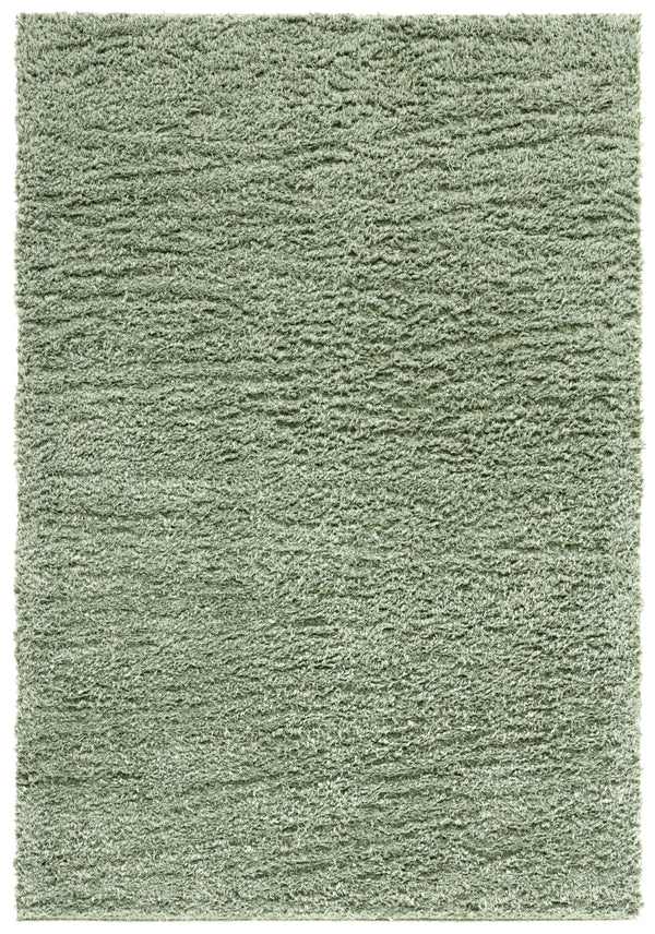 Safavieh Lindsay Shag Area Rug - Plush, Durable, And Stylish For Any Space - Turkish Craftsmanship And Elegance Green Polyester Lns560y-3