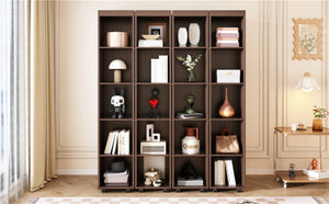 English Elm Queen Wall Bed with Hydraulic Lift Cabinet Storage for Studio and Guest Rooms LP000381AAP-1