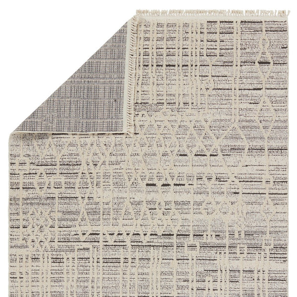 Jaipur Living Lore Caiya Lre02 Powerloomed Machinemade 70% Polypropylene 30% Polyester Moroccan / Bohemian Trellis Indoor Rug Gray, Cream 70% Polypropylene 30% Polyester Rug155331