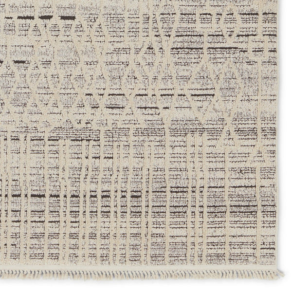 Jaipur Living Lore Caiya Lre02 Powerloomed Machinemade 70% Polypropylene 30% Polyester Moroccan / Bohemian Trellis Indoor Rug Gray, Cream 70% Polypropylene 30% Polyester Rug155331