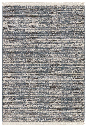 Jaipur Living Lore Duna Lre03 Powerloomed Machinemade 70% Polypropylene 30% Polyester Solids Stripes Indoor Rug Blue, Gray 70% Polypropylene 30% Polyester Rug155338