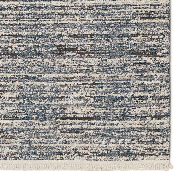 Jaipur Living Lore Duna Lre03 Powerloomed Machinemade 70% Polypropylene 30% Polyester Solids Stripes Indoor Rug Blue, Gray 70% Polypropylene 30% Polyester Rug155338
